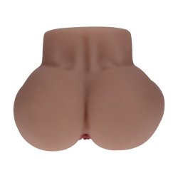 XKIN Bodyforms Kaya Bloom Dual Entry Vibrating Masturbator 2,4 kg Braun
