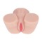 XKIN Bodyforms Rina Brooks Dual Entry Vibrating Masturbator 2,4 kg Beige
