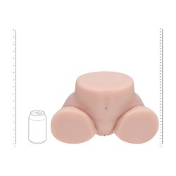 XKIN Bodyforms Vivica Lenore Dual Entry Vibrating Masturbator 3,5 kg Beige