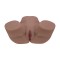 XKIN Bodyforms Clara Vossin Dual Entry Vibrating Masturbator 6,4 kg Braun