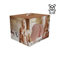 XKIN Bodyforms Bree Knox Dual Entry Vibrating Masturbator...