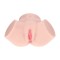 XKIN Bodyforms Bree Knox Dual Entry Vibrating Masturbator 4,2 kg Beige