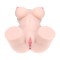 XKIN Bodyforms Aveline Luxe Dual Entry Vibrating Masturbator 14 kg Beige