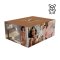 XKIN Bodyforms Ava Monroe Dual Entry Vibrating Masturbator mit 4 austauschbaren Sleeves 20 kg Beige