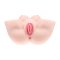 XKIN Bodyforms Ava Monroe Dual Entry Vibrating Masturbator mit 4 austauschbaren Sleeves 20 kg Beige