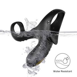 ARMONY Ranger Doppel-Penisring mit Vibration & Fernbedienung Schwarz