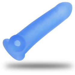 OHMAMA Penishülle aus Silikon M Blau