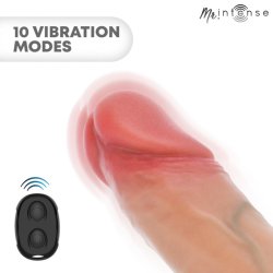 MR INTENSE Arnold Penissleeve mit Vibration & Fernbedienung Silikon Medium