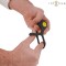 INTENSE Alex Penisring mit Vibration, Klitorisstimulation & Fernbedienung Schwarz