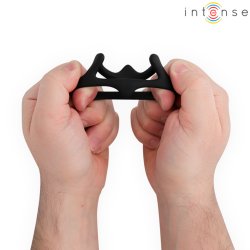 INTENSE Nikolaj Penis- & Hodenring Modell 8 Schwarz