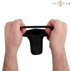 INTENSE Sean Penis- & Hodenring mit Vibration Modell 13 Schwarz