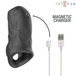 INTENSE Sean Penis- & Hodenring mit Vibration Modell 13 Schwarz