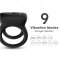 ARMONY Doppelring-Vibrator mit Klitorisstimulator Schwarz