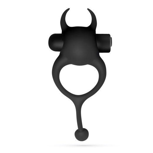 CRUSHIOUS Daemon Penisring mit Vibration Schwarz