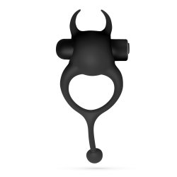 CRUSHIOUS Daemon Penisring mit Vibration Schwarz