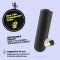 CRUSHIOUS Daemon Penisring mit Vibration Schwarz