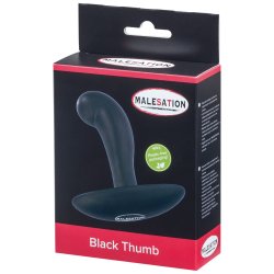 MALESATION Black Thump Plug & Prostata-Stimulator