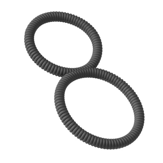 Malesation 8 Ring Penis und Hodenring