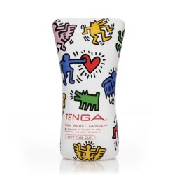TENGA Soft Tube Cup Keith Haring Edition Masturbator