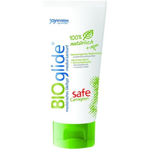 Bio Glide Gleitmittel Safe mit Carrageen 100ml