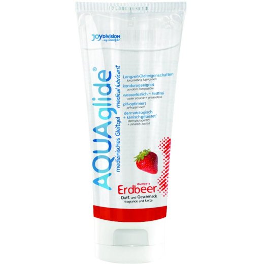 Aqua Glide Tube mit Erbeer Aroma 100ml