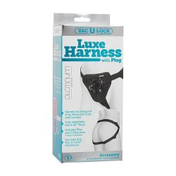 VAC U LOCK Harness Platinum Luxe Schwarz