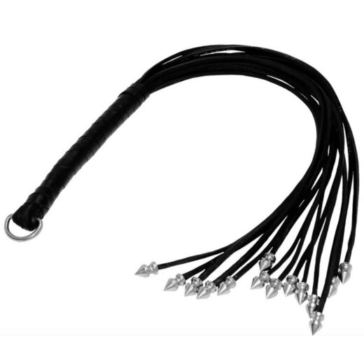 TR Thong Spiked Flogger