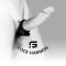 SPORT FUCKER Cock Harness Penisring mit Hodenstrecker aus Silikon und TPR transparent