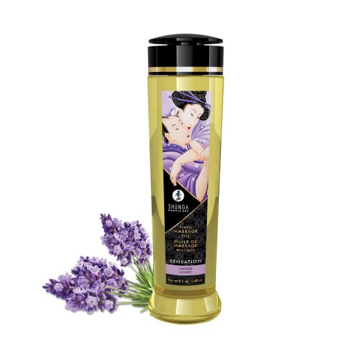 SHUNGA Massage-&Ouml;l Sensation Lavender 240ml