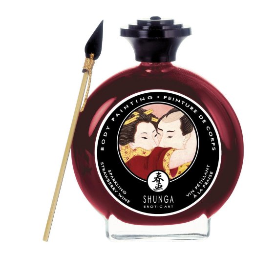 SHUNGA - EDIBLE BODY PAINT STRAWBERRY