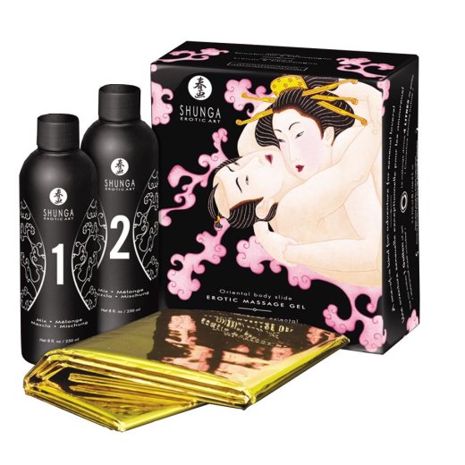 SHUNGA - BODY MASSAGE GEL SPARKLING WINE