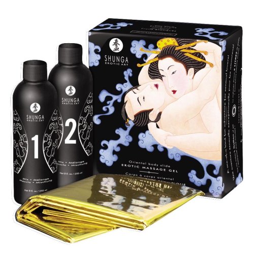 SHUNGA - BODY MASSAGE GEL EXOTIC FRUIT