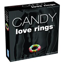SPENCER &amp; FLEETWOOD Traubenzucker Penis Ring Candy Love Ring 3Stk. 18gr