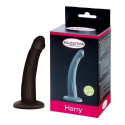 MALESATION Harry Silikon Dildo Schwarz