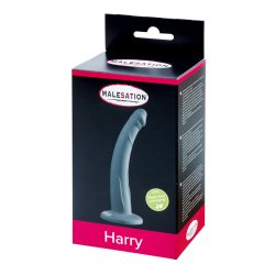 MALESATION Harry Silikon Dildo Schwarz