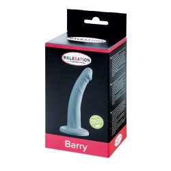 MALESATION Barry Silikon Dildo Schwarz