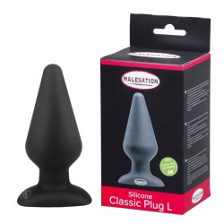 MALESATION Klassischer Silikon Anal-Plug Large