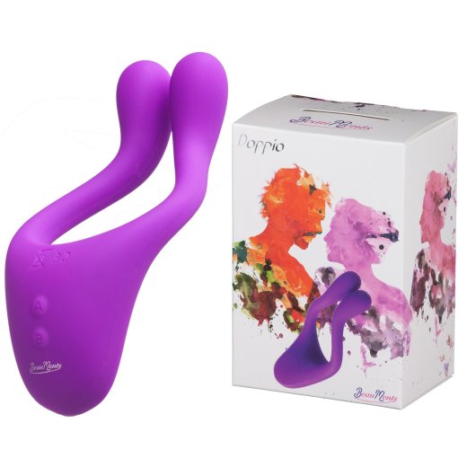 BeauMents - Doppio Vibrator für Paare purpel