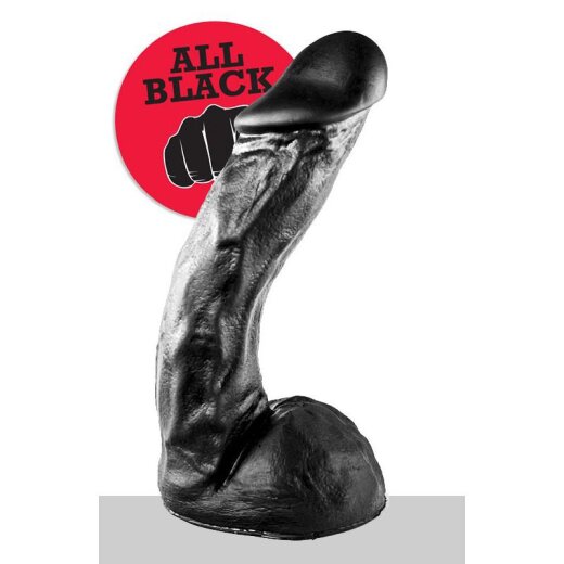 ALL BLACK Dildo AB66