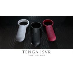 TENGA SVR Smart Vibe Ring Penisring mit Vibrationen Pearl White