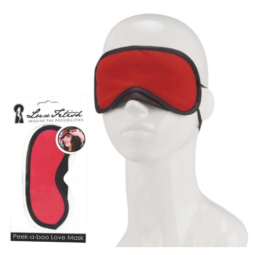 LUX FETISH - PEEK A BOO LOVE MASK ROT