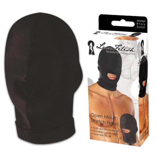 LUX FETISH - OPEN MOUTH STRETCH HOOD