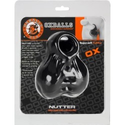 OXBALLS Nutter Hodenbeutel mit Penisring aus Flex-TPR...