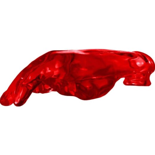 OXBALLS Hand-Job Penish&uuml;lle in Form einer Hand aus TPR Silikon rot