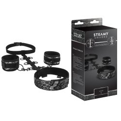 STEAMY SHADES Bondage-Geschirr mit Hals- &...