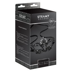 STEAMY SHADES Bling Bling Orgy Mask Schwarz