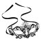 STEAMY SHADES Bling Bling Orgy Mask Schwarz