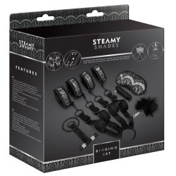 STEAMY SHADES Binding Set mit Bett-Fesselsystem