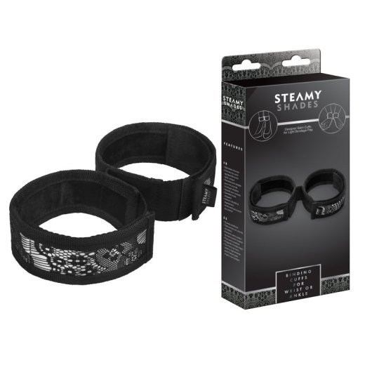 STEAMY SHADES Binding Cuffs für Hand- oder Fussgelenke