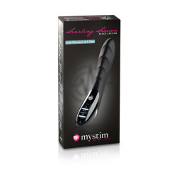 MYSTIM Sizzling Simon G-Punkt Vibrator mit Elektro Stimulation Black Edition